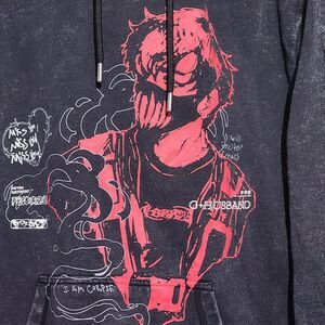 Corpse‎ Husband Miss You I Am Corpse Pullover Black Hoodie Mens M Original